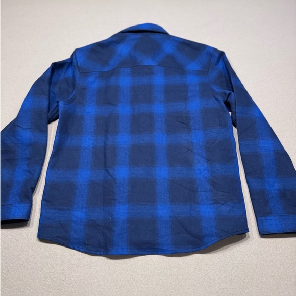 Lacoste Kids' Plaid Flannel Overshirt - Picture 5 of 10